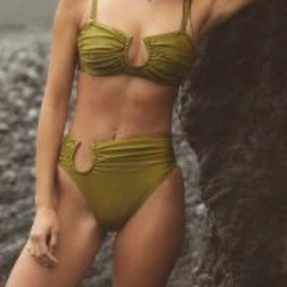 Villa Fresca Sofia Bikini Bottoms - XS - Anthropologie